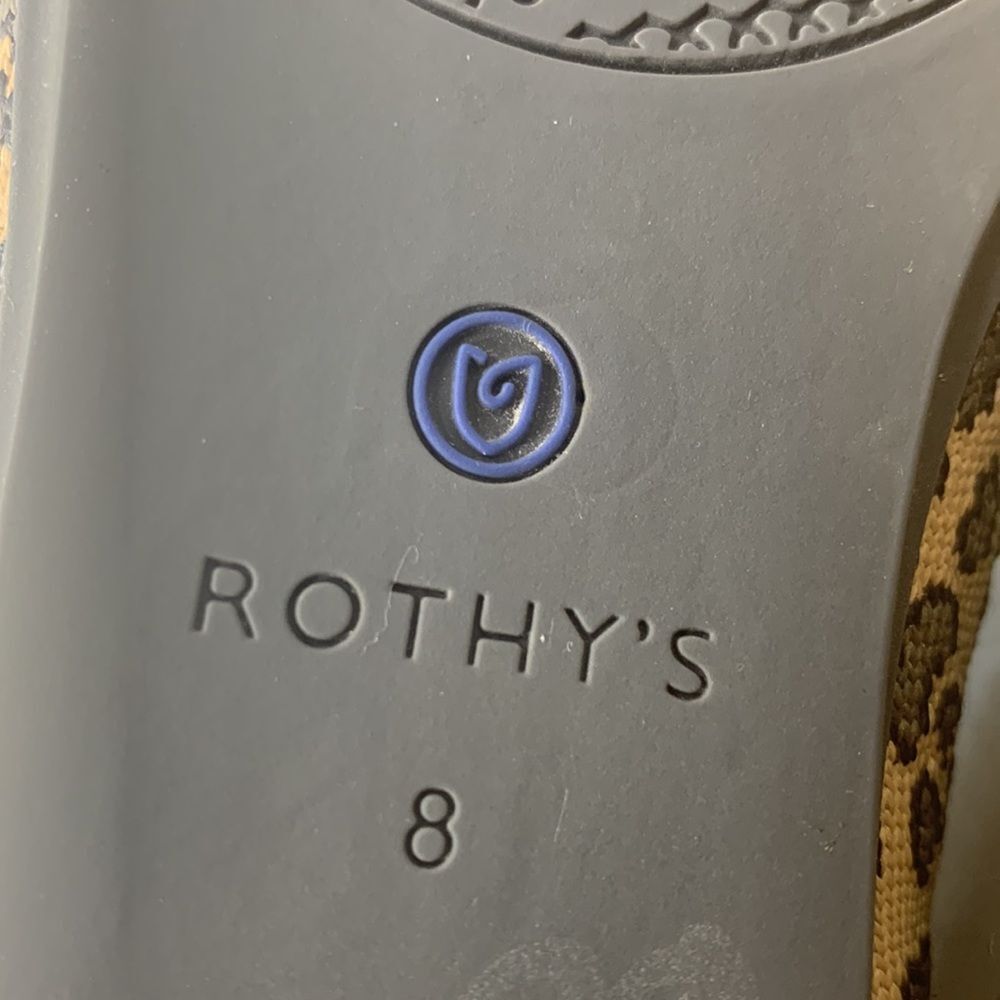 Rothy’s Retired Leopard Print Round Toe Flats - image 5